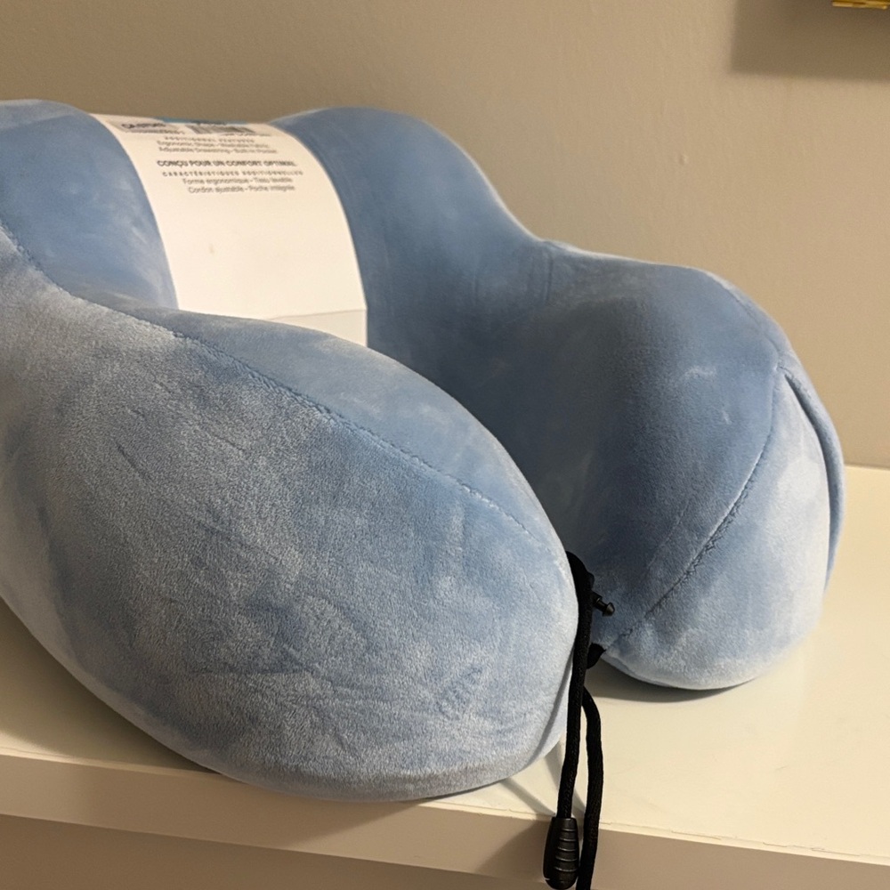 Blue Travel Neck Pillow